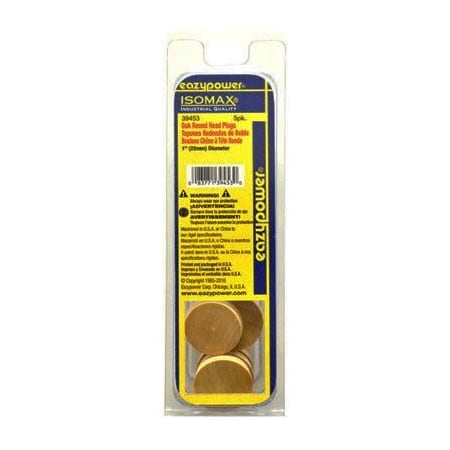 Eazypower 5PC 1 RND Oak Plug 39453